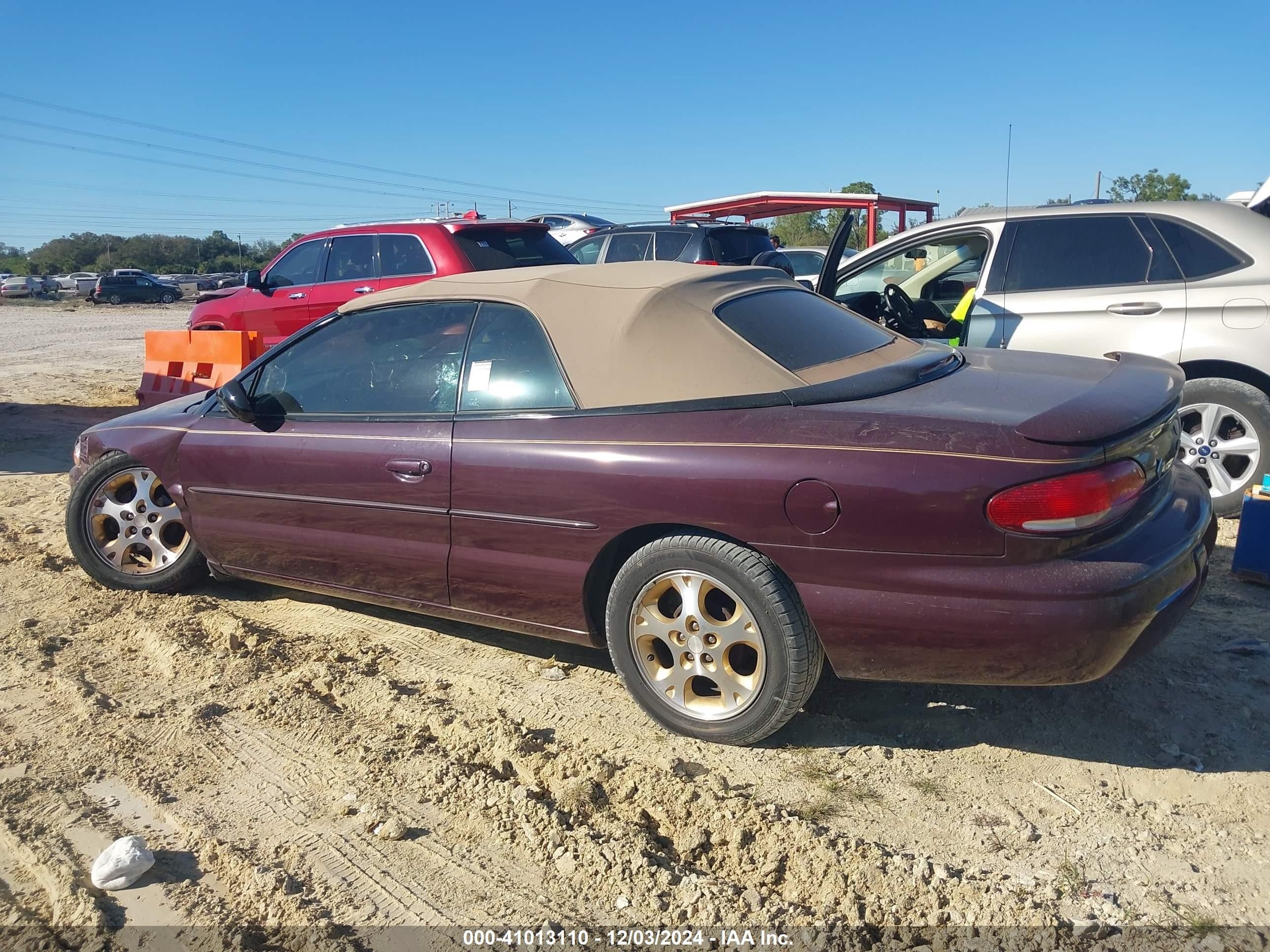 Price & History 1999 Chrysler Sebring Jxi 2.5l V-6 168hp vin Price & History 1999 Chrysler Sebring Jxi 2.5l V-6 168hp vin