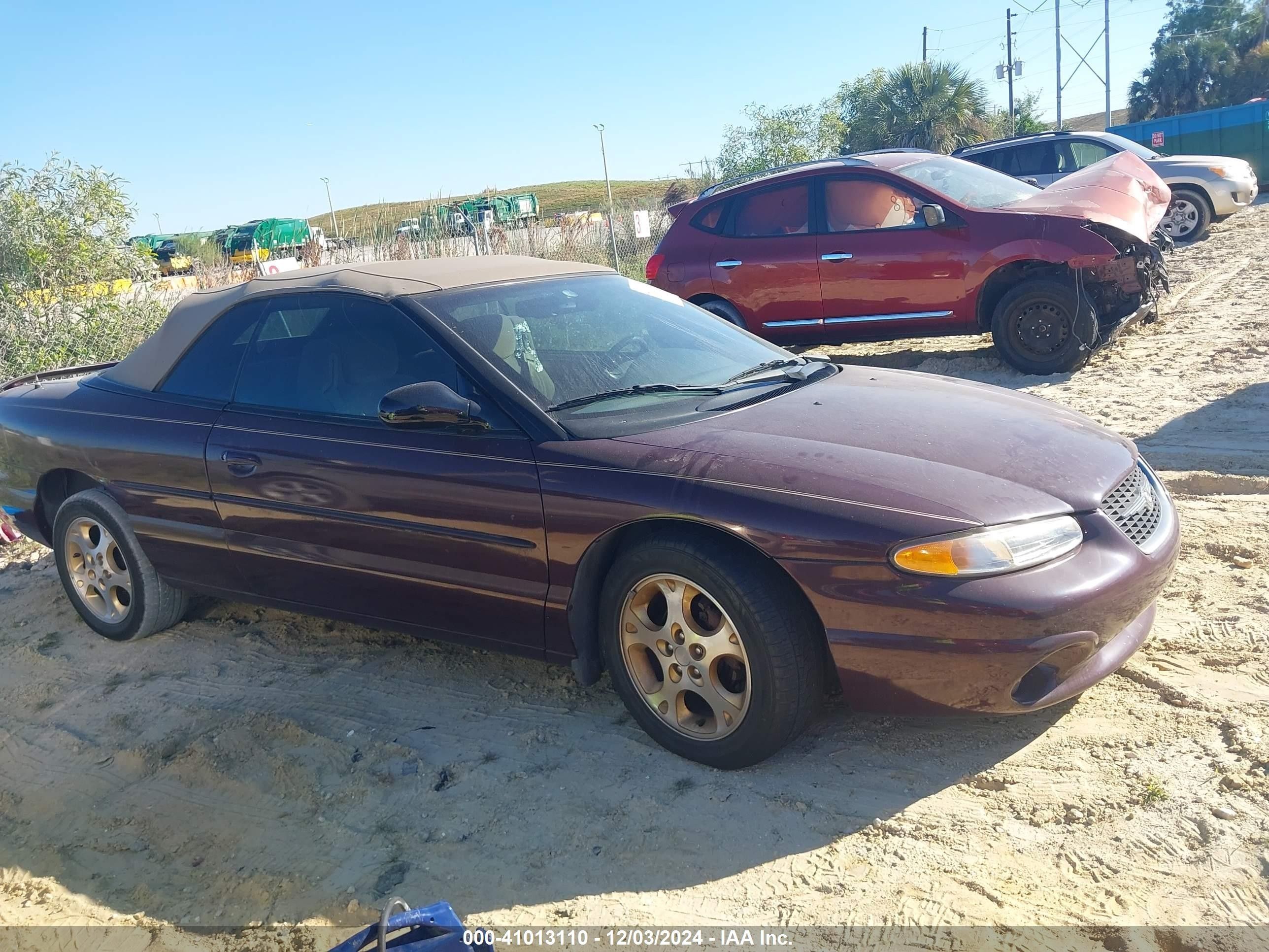 Price & History 1999 Chrysler Sebring Jxi 2.5l V-6 168hp vin Price & History 1999 Chrysler Sebring Jxi 2.5l V-6 168hp vin