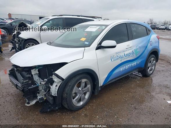 2019 Honda Hr-v Lx White vin: 3CZRU5H36KM709887
