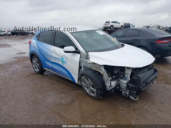 2019 Honda Hr-v Lx White vin: 3CZRU5H36KM709887