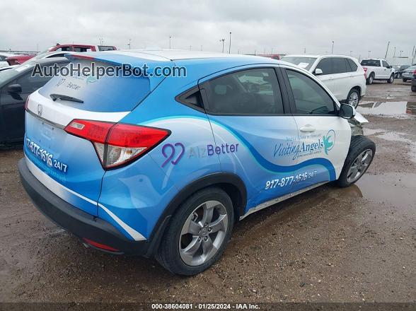 2019 Honda Hr-v Lx White vin: 3CZRU5H36KM709887