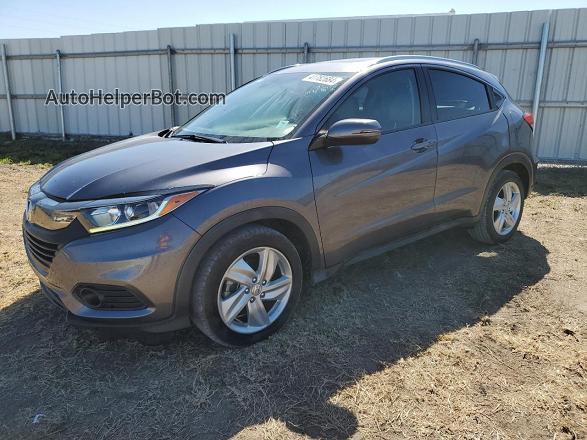 2019 Honda Hr-v Exl Gray vin: 3CZRU5H76KM707186