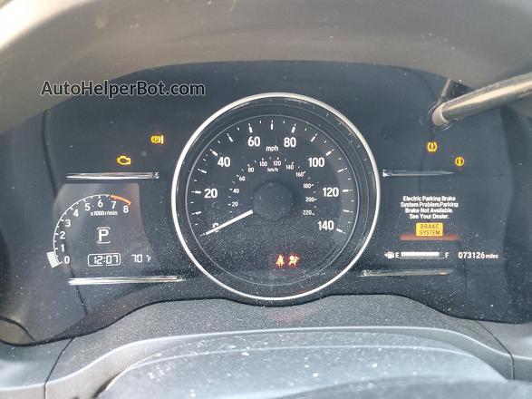 2019 Honda Hr-v Exl Gray vin: 3CZRU5H76KM707186
