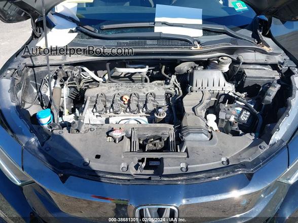 2019 Honda Hr-v Sport Black vin: 3CZRU6H13KG704651
