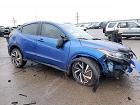 2019 Honda Hr-v Sport Blue vin: 3CZRU6H16KG700383