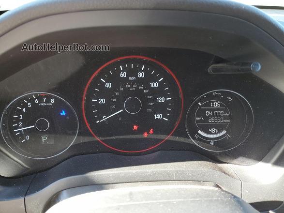 2019 Honda Hr-v Sport Silver vin: 3CZRU6H1XKG734794