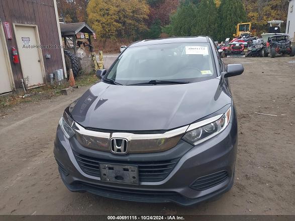 2019 Honda Hr-v Lx Gray vin: 3CZRU6H38KG711340