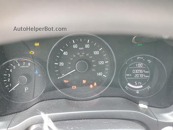 2019 Honda Hr-v Lx Gray vin: 3CZRU6H38KG723892