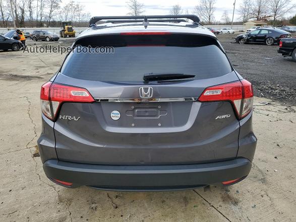 2019 Honda Hr-v Lx Gray vin: 3CZRU6H38KG723892
