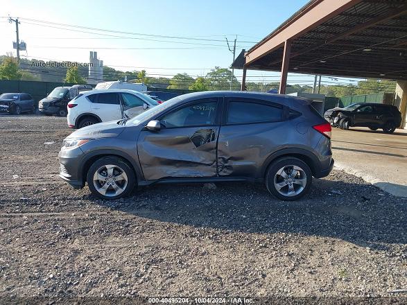 2019 Honda Hr-v Lx Gray vin: 3CZRU6H39KG707054