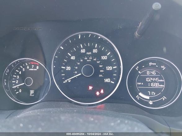 2019 Honda Hr-v Lx Gray vin: 3CZRU6H39KG707054