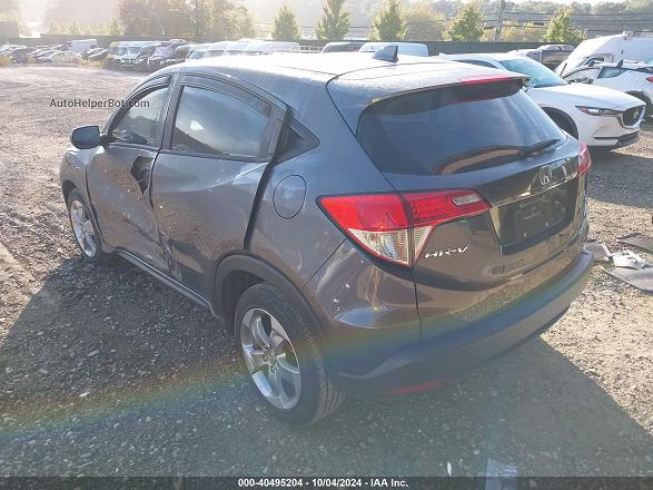 2019 Honda Hr-v Lx Gray vin: 3CZRU6H39KG707054