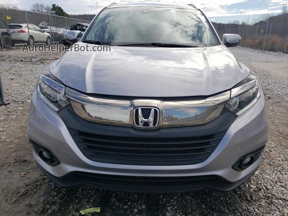 2019 Honda Hr-v Ex Silver vin: 3CZRU6H50KM722576