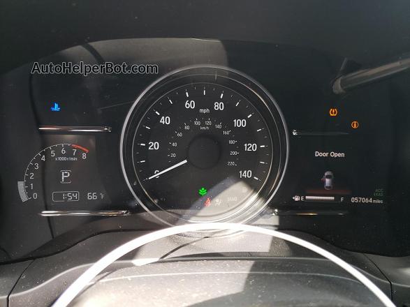 2019 Honda Hr-v Ex Silver vin: 3CZRU6H50KM722576