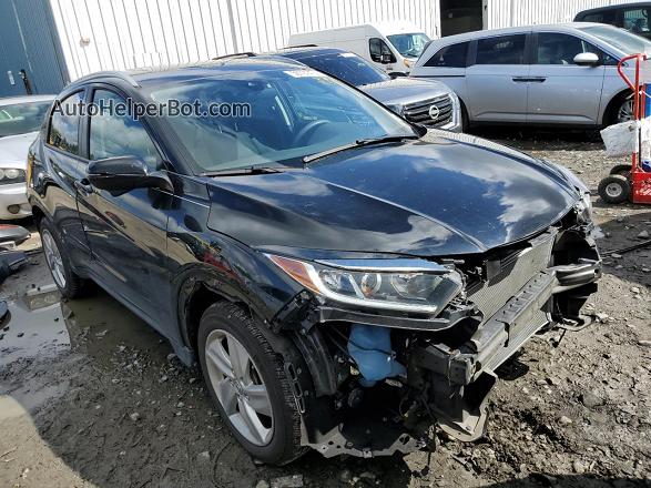 2019 Honda Hr-v Ex Black vin: 3CZRU6H51KM721386