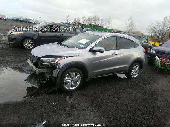 2019 Honda Hr-v Ex-l Gray vin: 3CZRU6H79KM735912