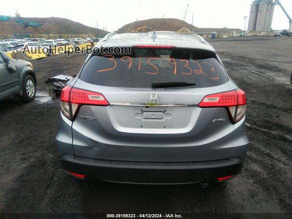 2019 Honda Hr-v Ex-l Gray vin: 3CZRU6H79KM735912