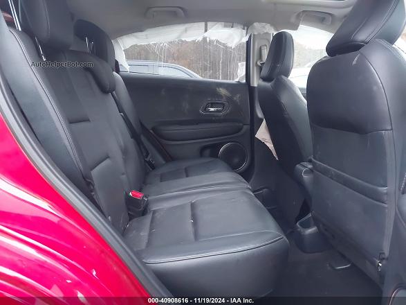 2019 Honda Hr-v Touring Red vin: 3CZRU6H98KM700831