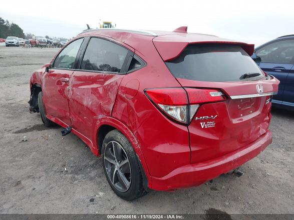 2019 Honda Hr-v Touring Red vin: 3CZRU6H98KM700831