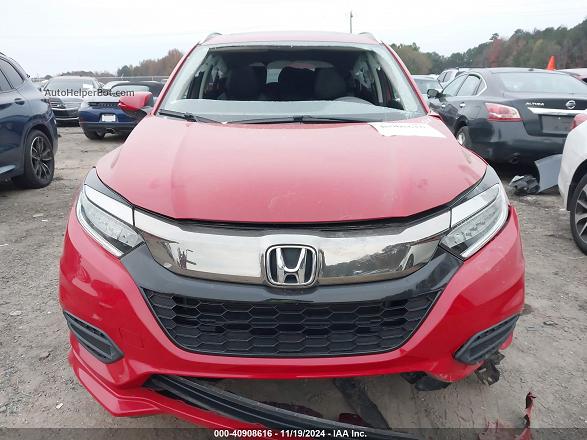 2019 Honda Hr-v Touring Red vin: 3CZRU6H98KM700831