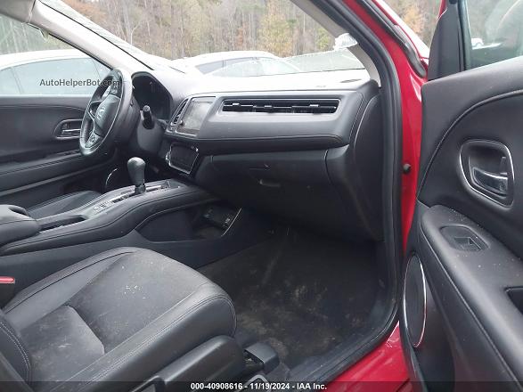 2019 Honda Hr-v Touring Red vin: 3CZRU6H98KM700831