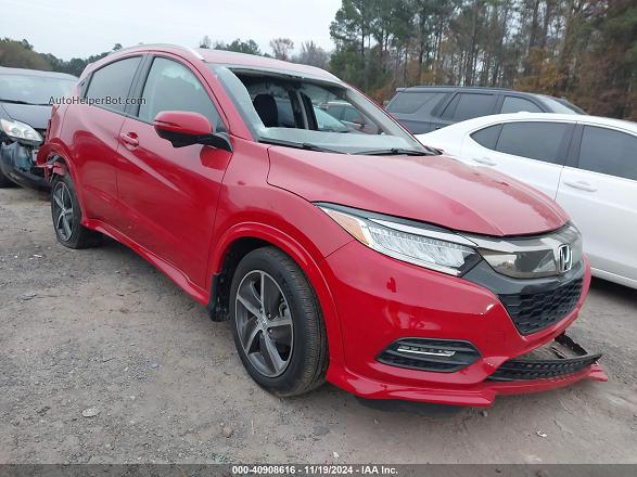 2019 Honda Hr-v Touring Red vin: 3CZRU6H98KM700831