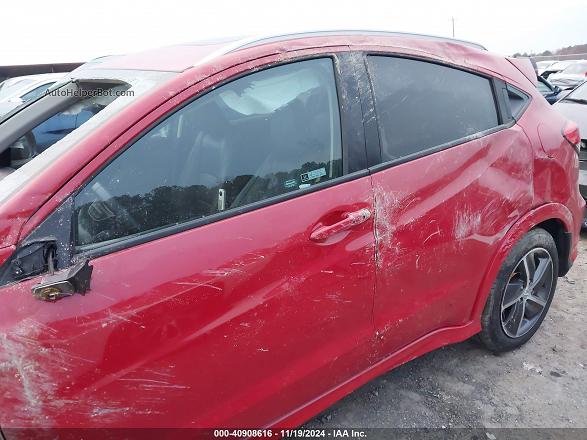 2019 Honda Hr-v Touring Red vin: 3CZRU6H98KM700831