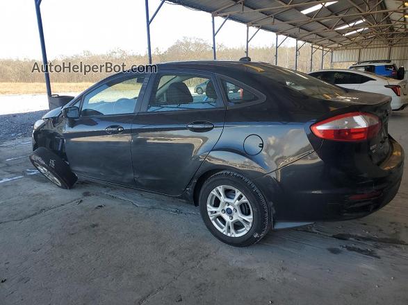 2015 Ford Fiesta Se Black vin: 3FADP4BJ7FM126023