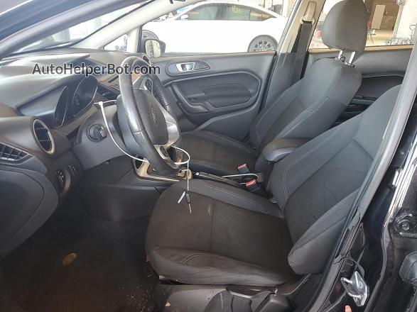 2015 Ford Fiesta Se Black vin: 3FADP4BJ7FM126023
