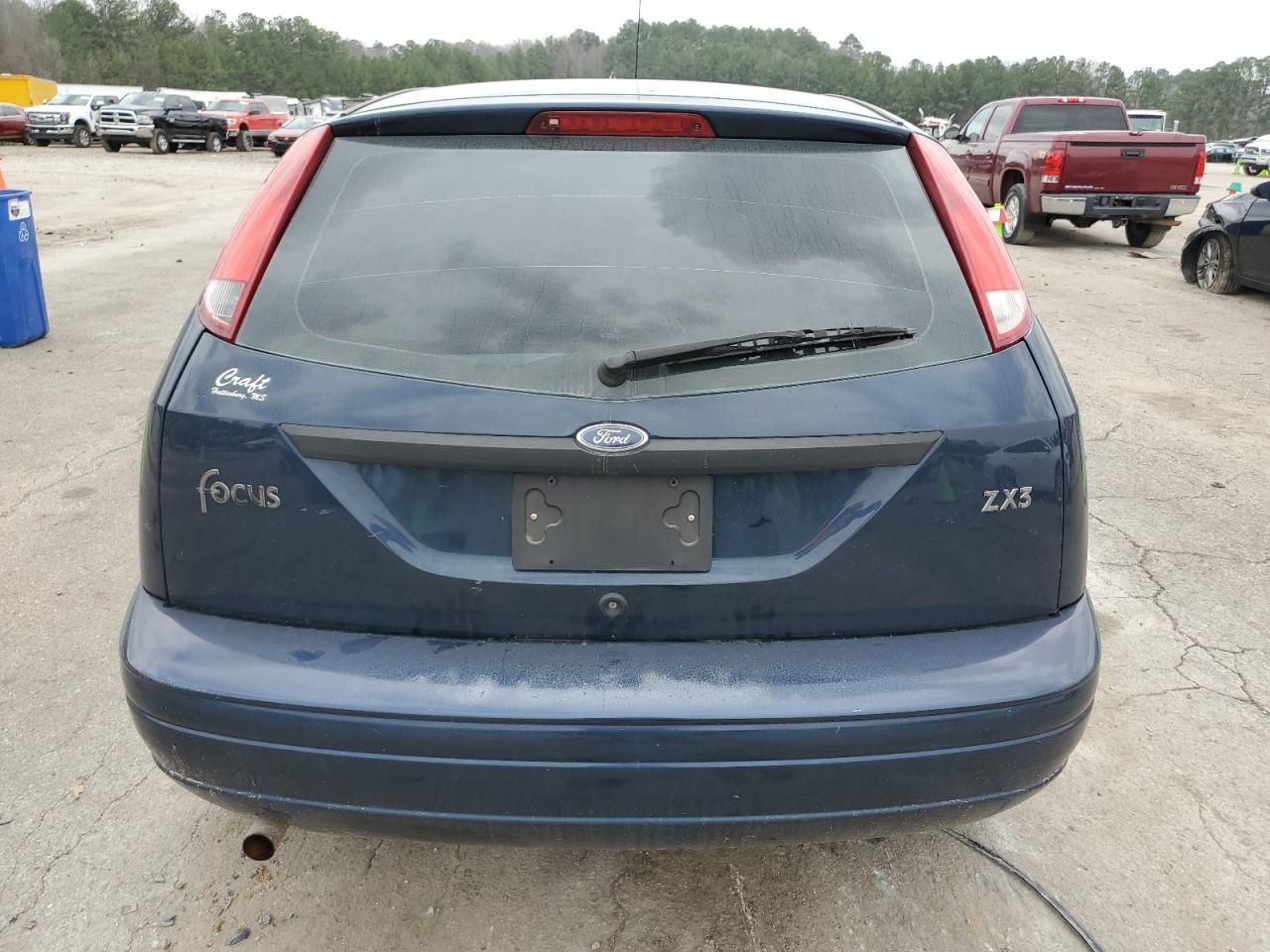 Price & History 2003 Ford Focus Zx3 2.0l 4 vin