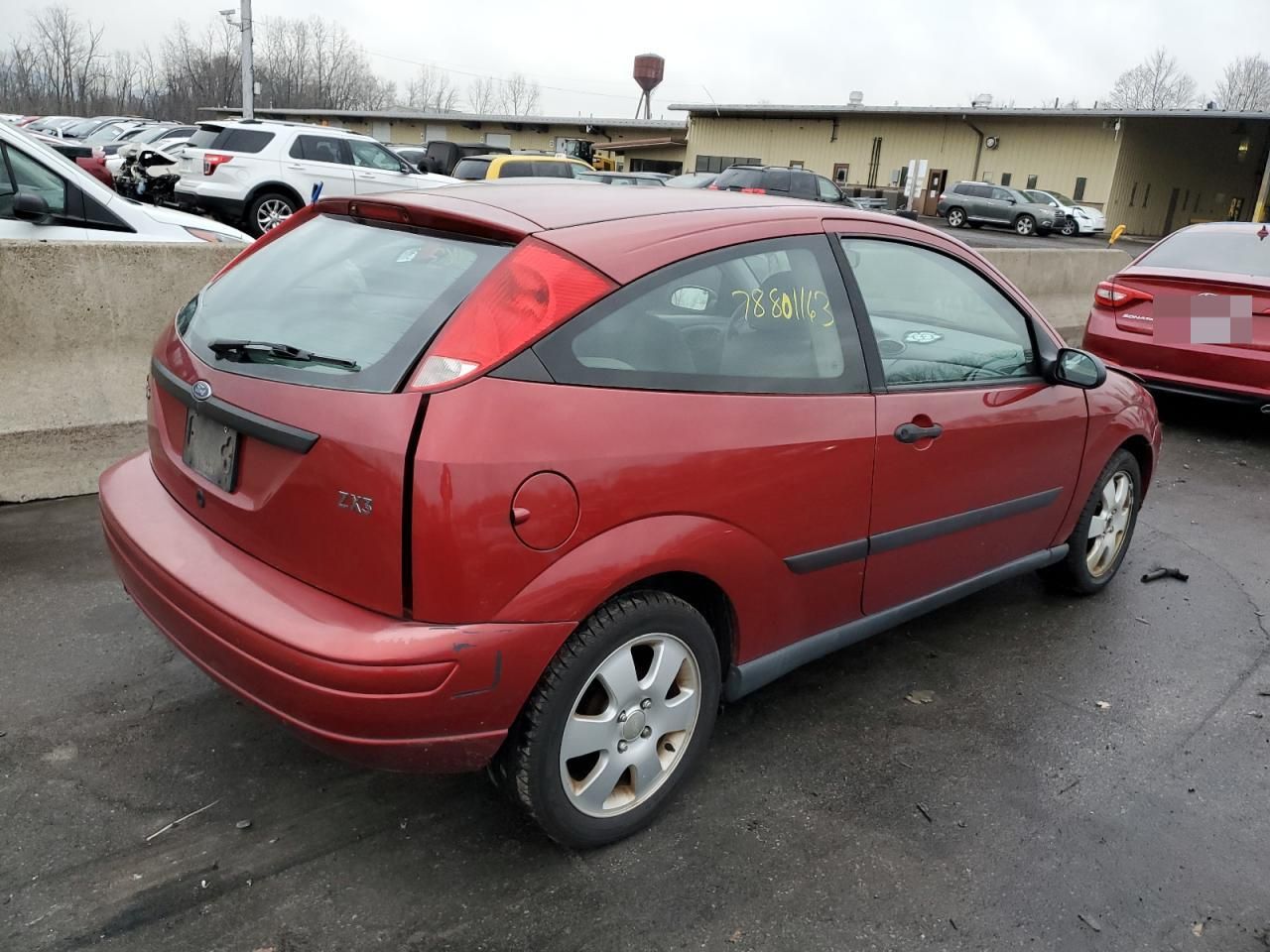 Price & History 2001 Ford Focus Zx3 2.0l 4 vin
