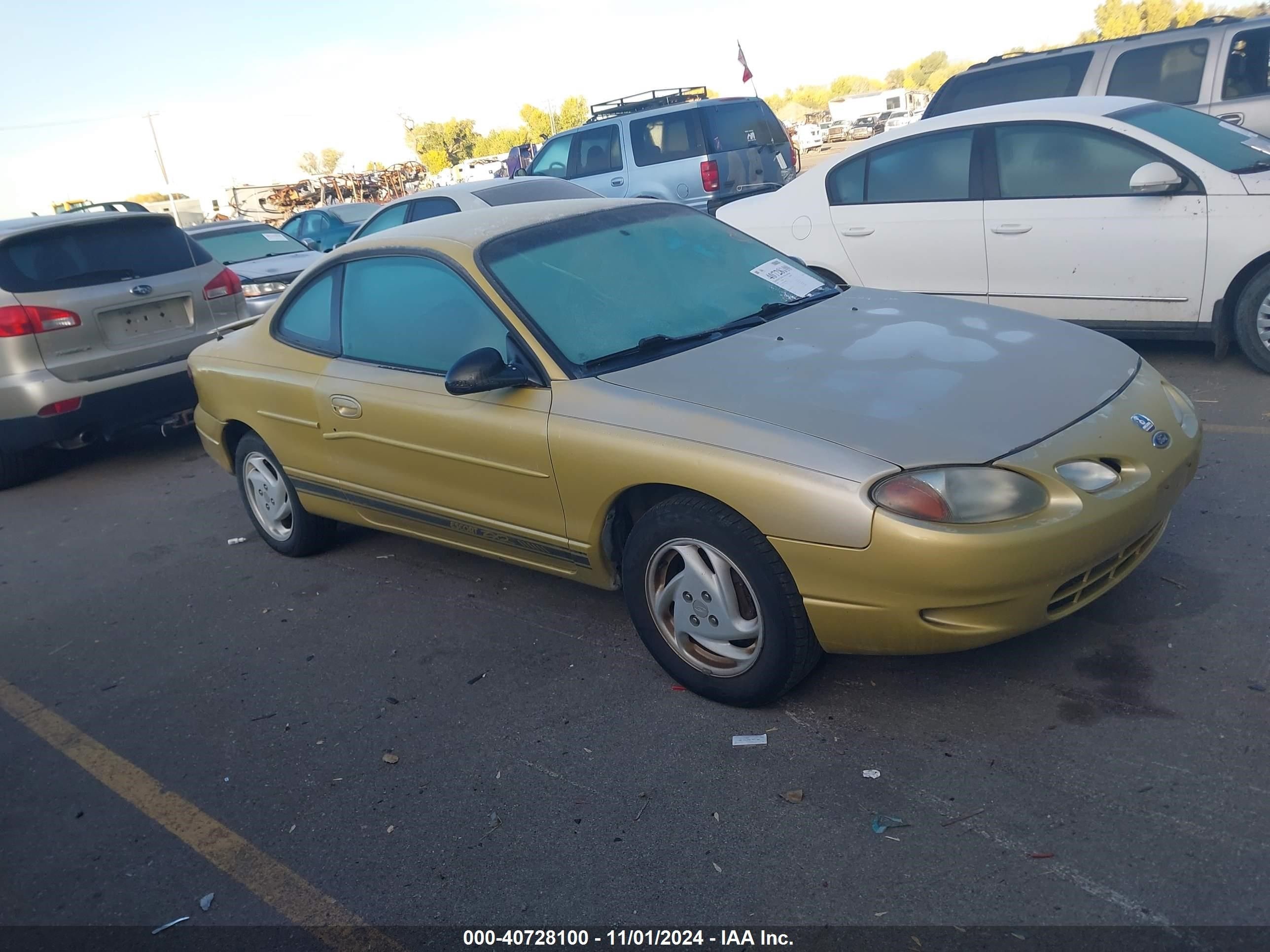 Price & History 2000 Ford Escort Zx2 2.0l I-4 Dohc, 130hp vin