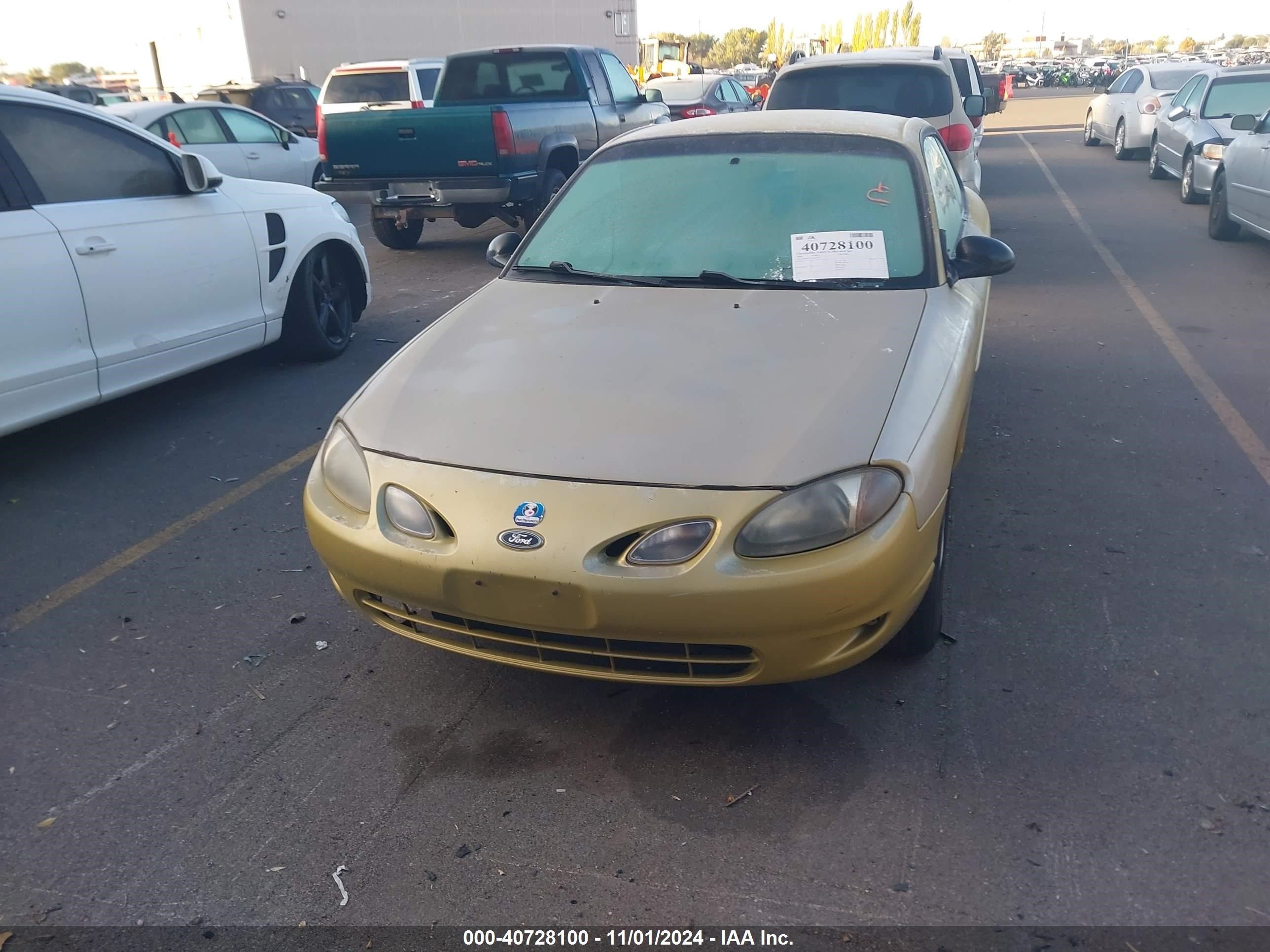 Price & History 2000 Ford Escort Zx2 2.0l I-4 Dohc, 130hp vin