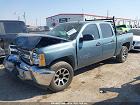 2012 Chevrolet Silverado 1500 Ls Light Blue vin: 3GCPCREAXCG133179