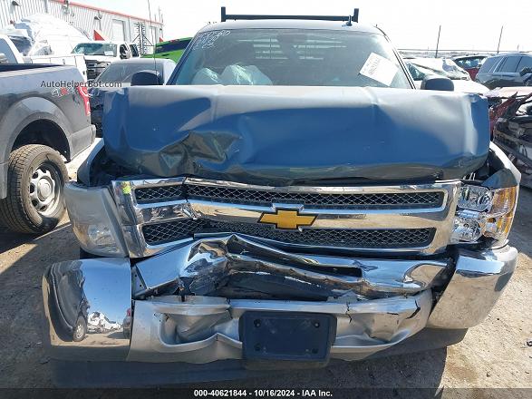 2012 Chevrolet Silverado 1500 Ls Light Blue vin: 3GCPCREAXCG133179