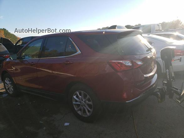 2018 Chevrolet Equinox Lt Бордовый vin: 3GNAXJEV6JS518304