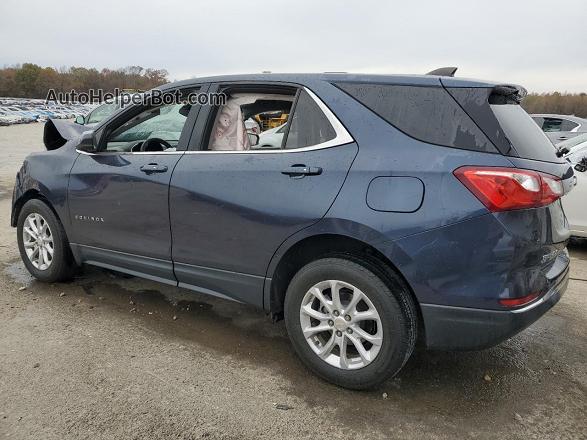 2018 Chevrolet Equinox Lt Синий vin: 3GNAXJEVXJS609978