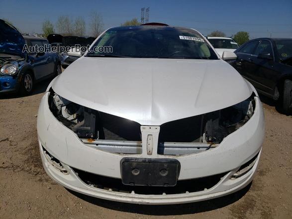 2015 Lincoln Mkz Hybrid Белый vin: 3LN6L2LU8FR616030