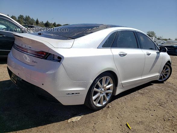 2015 Lincoln Mkz Hybrid Белый vin: 3LN6L2LU8FR616030