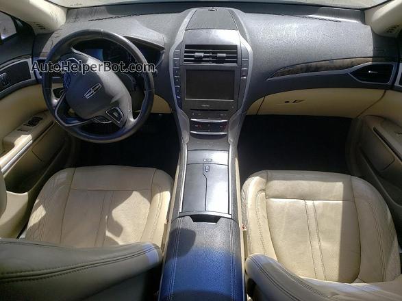 2015 Lincoln Mkz Hybrid Белый vin: 3LN6L2LU8FR616030