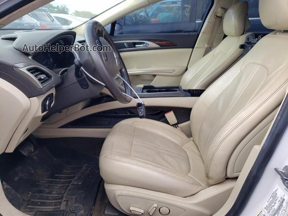 2015 Lincoln Mkz Hybrid Белый vin: 3LN6L2LU8FR616030