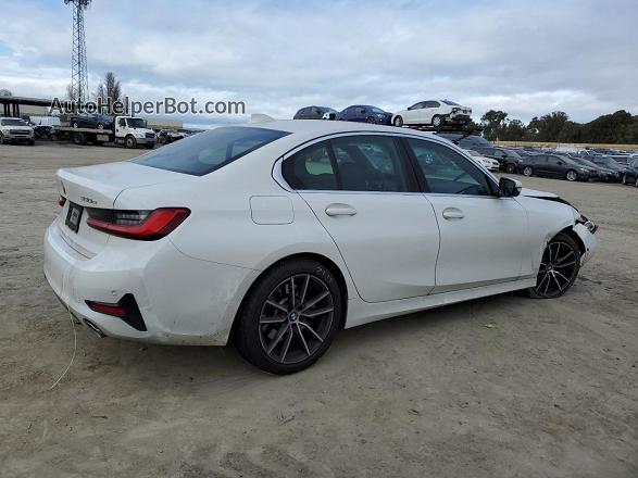 2021 Bmw 330e  White vin: 3MW5P7J02M8C14313