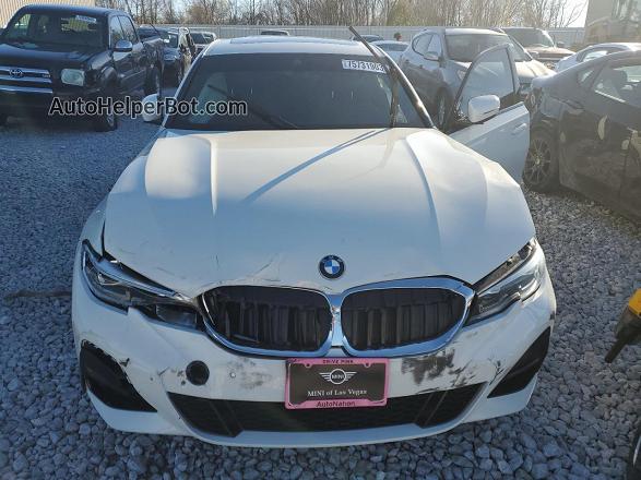 2021 Bmw 330xe  Белый vin: 3MW5P9J06M8B75463