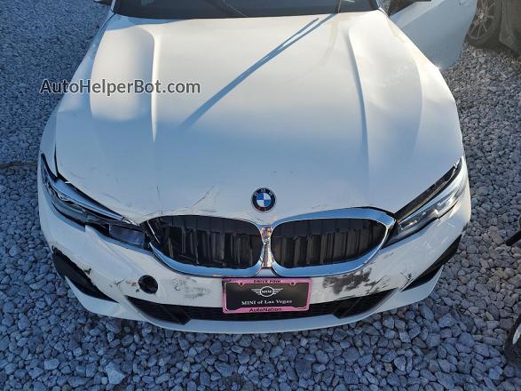 2021 Bmw 330xe  Белый vin: 3MW5P9J06M8B75463