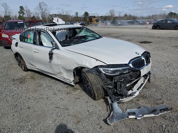 2021 Bmw 330i  White vin: 3MW5R1J03M8C08091