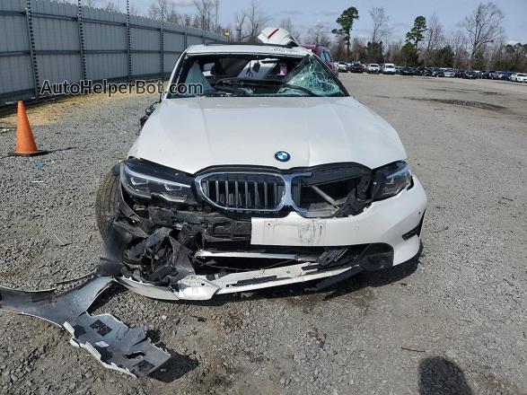 2021 Bmw 330i  White vin: 3MW5R1J03M8C08091
