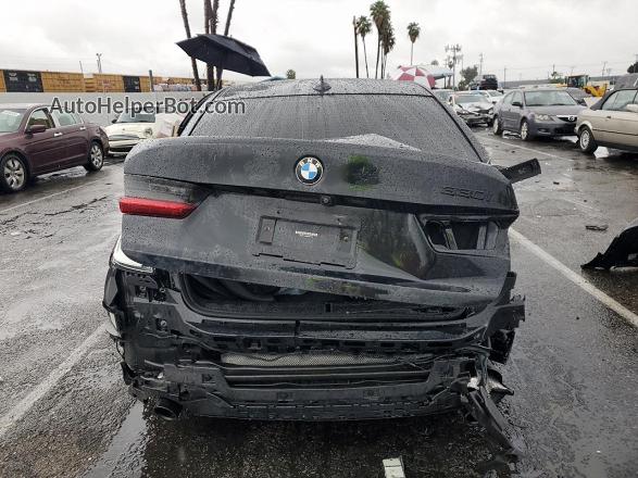 2021 Bmw 330i  Black vin: 3MW5R1J05M8B72274