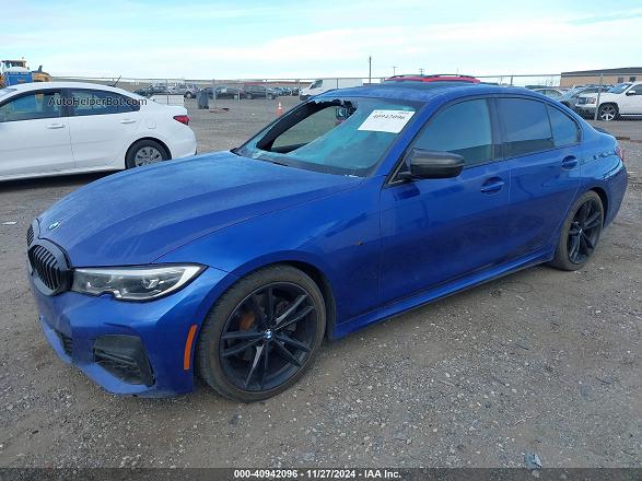 2021 Bmw 330i   Синий vin: 3MW5R1J06M8B71229