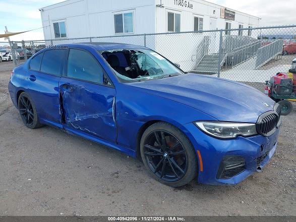 2021 Bmw 330i   Синий vin: 3MW5R1J06M8B71229