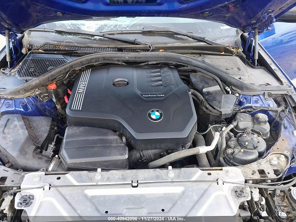 2021 Bmw 330i   Синий vin: 3MW5R1J06M8B71229
